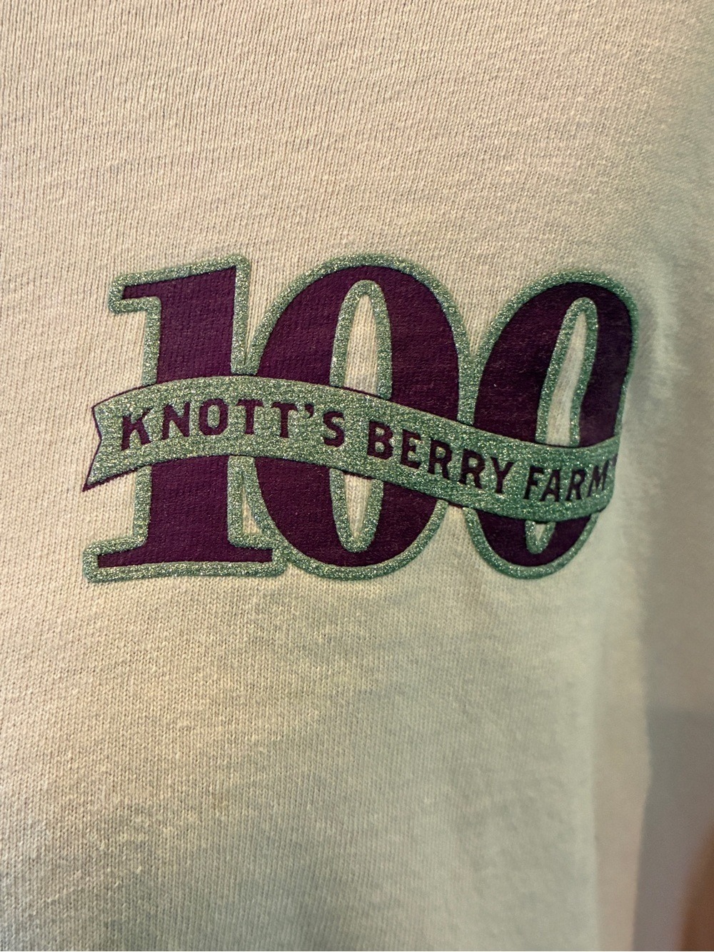 Knott's Berry Farm 100th Anniversary Spirit Jersey in Pink and Purple - Size XL - Picture 5 of 16
